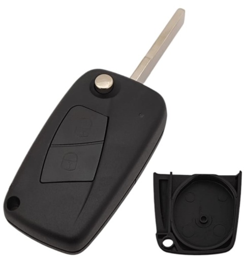 Obudowa Pilota Fiat Citroen Peugeot 2 przyciski bateria pod klapką SIP22