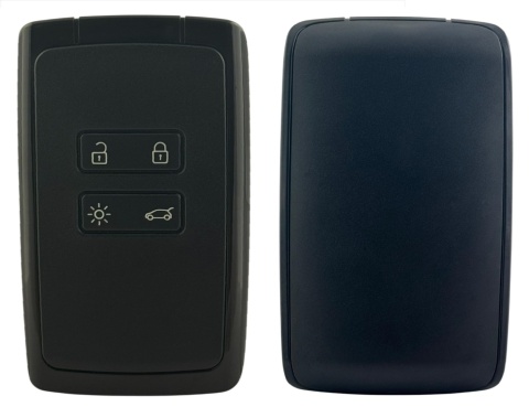 Obudowa Pilota Karta Renault Scenic Talisman Kadjar Espace CZARNA ramka