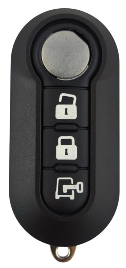 Obudowa Pilota Kluczyk Fiat 3 przyciski SIP22 srebrna Citroen Peugeot PANDA