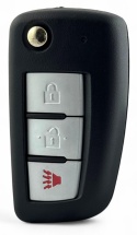 Obudowa Pilota Kluczyk NSN14 Nissan Juke | Quashqai 3 przyciski + PANIC