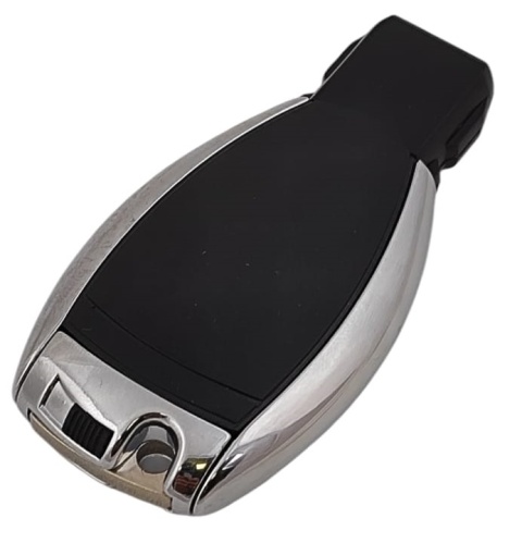 Obudowa Pilota Mercedes 3 przyciski + PANIC okrągły HU64 grot rybka