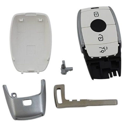 Obudowa Pilota Mercedes Bens E Klasa C klasa S klasa HU64 3 przyciski Biała