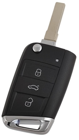 Obudowa Pilota Volkswagen Skoda HU66 Touran Golf Polo Octavia bolec od góry