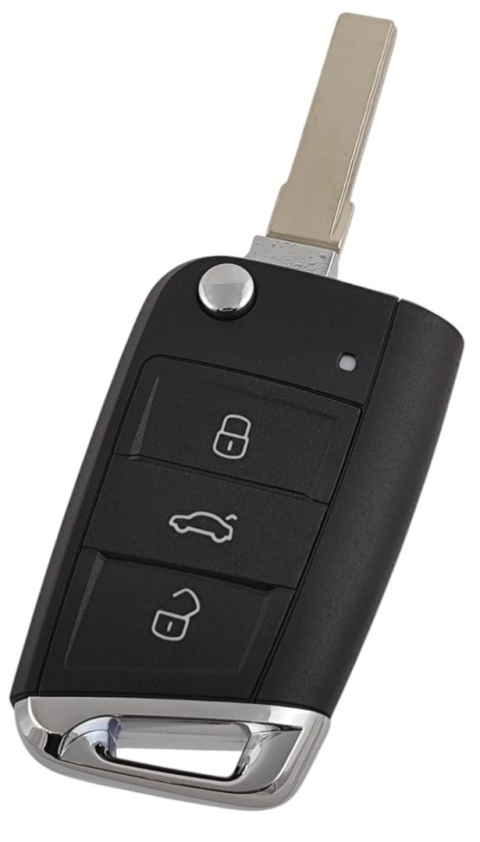 Obudowa Pilota Volkswagen Skoda HU66 Touran Golf Polo Octavia bolec od góry