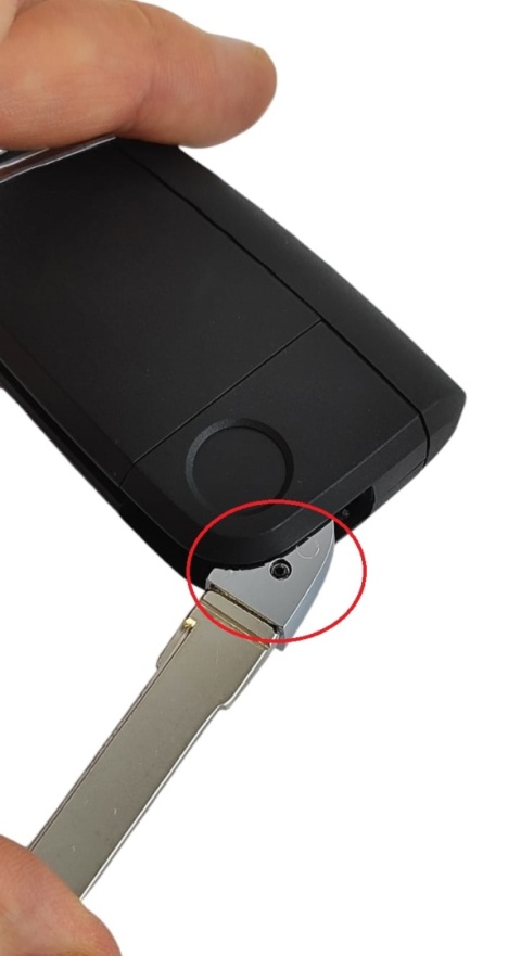 Obudowa Pilota Volkswagen Skoda HU66 Touran Golf Polo Octavia bolec od góry