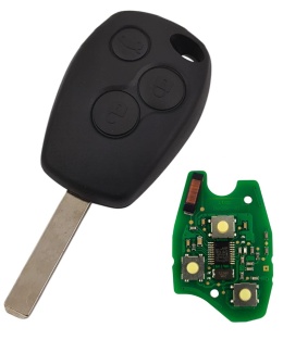 Pilot Klucz Renault Opel Dacia Smart 433mhz id51 HT AES 3 przyciski VA2