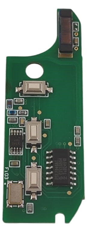 Pilot Kluczyk Citroen Fiat Peugeot BSI MAGNETI MARELLI iD46 433MHz PFC7946