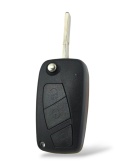 Pilot Kluczyk Fiat 433MHz id48 Ducato Panda Grande Punto Linea 500 Czarna