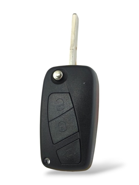 Pilot Kluczyk Fiat 433MHz id48 Ducato Panda Grande Punto Linea 500 Czarna