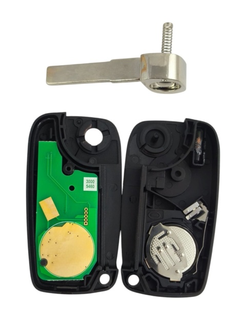 Pilot Kluczyk Fiat 433MHz id48 Ducato Panda Grande Punto Linea 500 Czarna