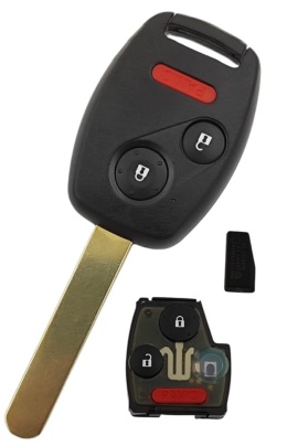 Pilot Kluczyk Honda CIVIC JAZZ ACCORD CR-V ODYSSEY 315MHz ID46 2 + PANIC