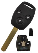 Pilot Kluczyk Honda CIVIC JAZZ ACCORD CR-V ODYSSEY 433MHz ID46 3 przyciski
