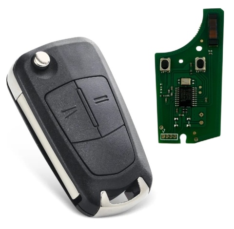 Pilot Kluczyk Opel Corsa D 433mhz / PCF 7941 id46 HT2 2 przyciski / HU100