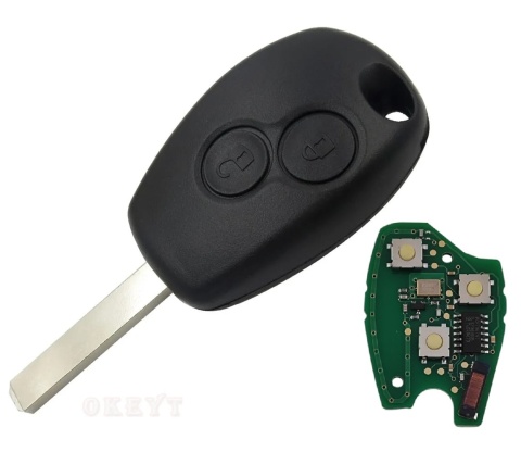 Pilot Kluczyk Renault Trafic Vivaro PCF7947 433MHz id46 grot VA2 2 przyciski