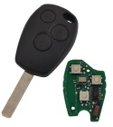 Pilot Kluczyk Renault Trafic Vivaro PCF7947 433MHz id46 grot VA2 3 przycisk