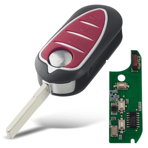 Pilot kluczyk Alfa Romeo Giulietta Sip22 433MHz iD46 PCF7946 (MAGNETI)