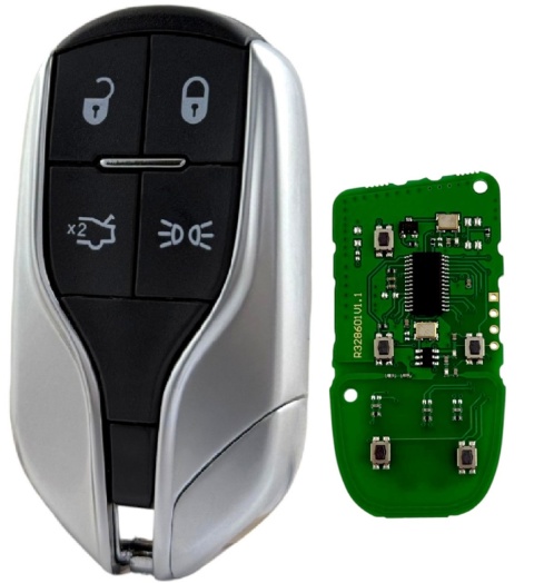 Pilot kluczyk Maserati QUATTROPORTE GHIBLI 433mhz PCF7945 id46 HT2 ŚWIATŁA