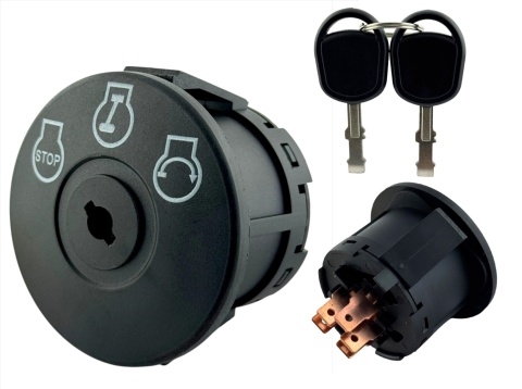 Stacyjka Traktorek 3 POZYCJE Rozrusznik Kosiarka Koparka Ciągnik Traktor