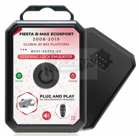 Emulator RYGLA Blokady Kierownicy (ESL / SCL) Ford / Mazda - Plug & Play