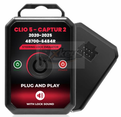 Emulator RYGLA Blokady Kierownicy Renault Captur Clio Arkana Zoe