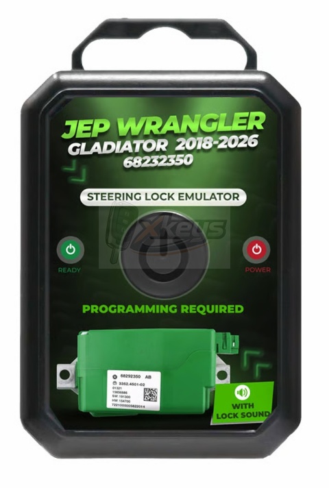 Emulator Rygla Blokady Kierownicy ELV Jeep Wrangler Gladiator 2018-2026