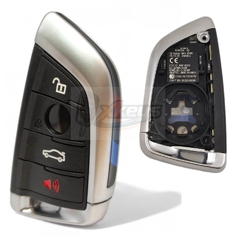Obudowa Kluczyka BMW 4 przyciski PANIC Serii 1 3 4 5 G20 G30 X1 X3 X5 PANIC