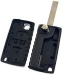 Obudowa Pilota Citroen Peugeot 4 przycisku HU83 bateria na płytce
