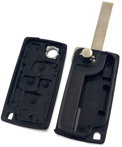 Obudowa Pilota Citroen Peugeot 4 przycisku HU83 bateria na płytce