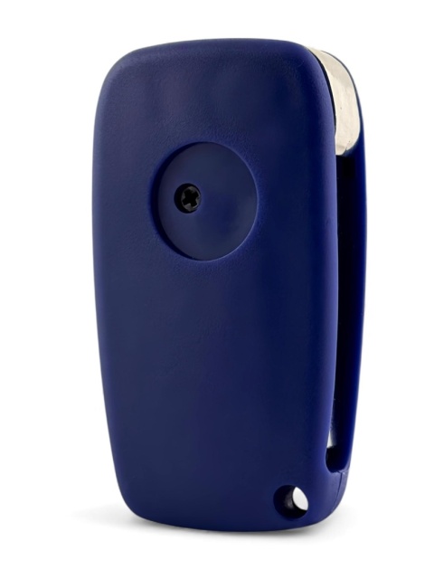 Obudowa Pilota Fiat Citroen Peugeot 2 przyciski niebieska bateria od boku