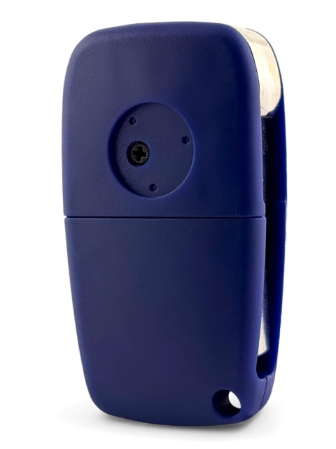 Obudowa Pilota Fiat Citroen Peugeot 2 przyciski niebieska z klapką