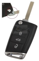 Obudowa Pilota VW Volskwagen Skoda Superb Octavia Touran Golf HU162T