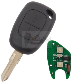 Pilot Klucz Vivaro Trafic Primastar Dacia 433MHz PCF7946 2 przyciski VAC102