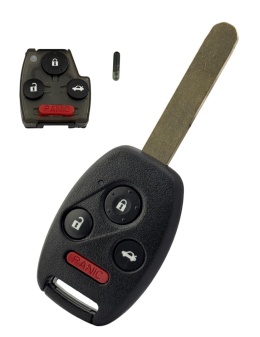 Pilot Kluczyk Honda 4 przyciski Panic ID48 433MHz grot HON66